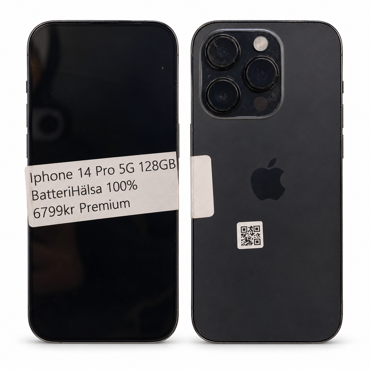 iPhone 14 Pro 128 GB – fram- och baksida