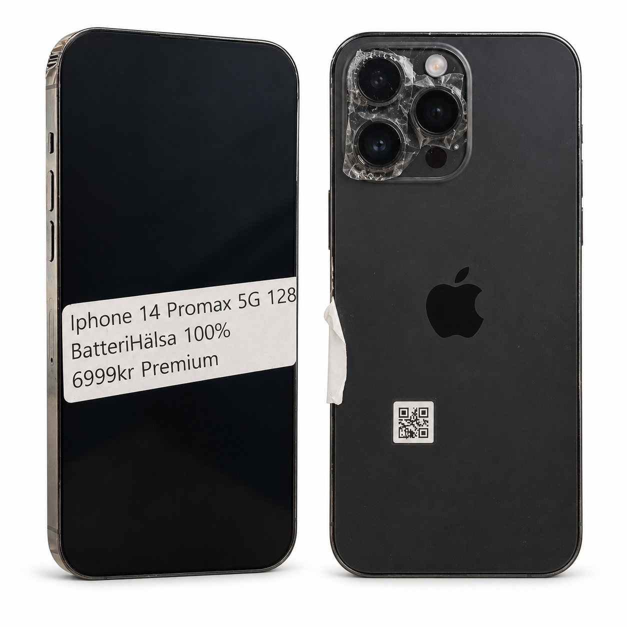 iPhone 14 Pro Max 128 GB – fram- och baksida