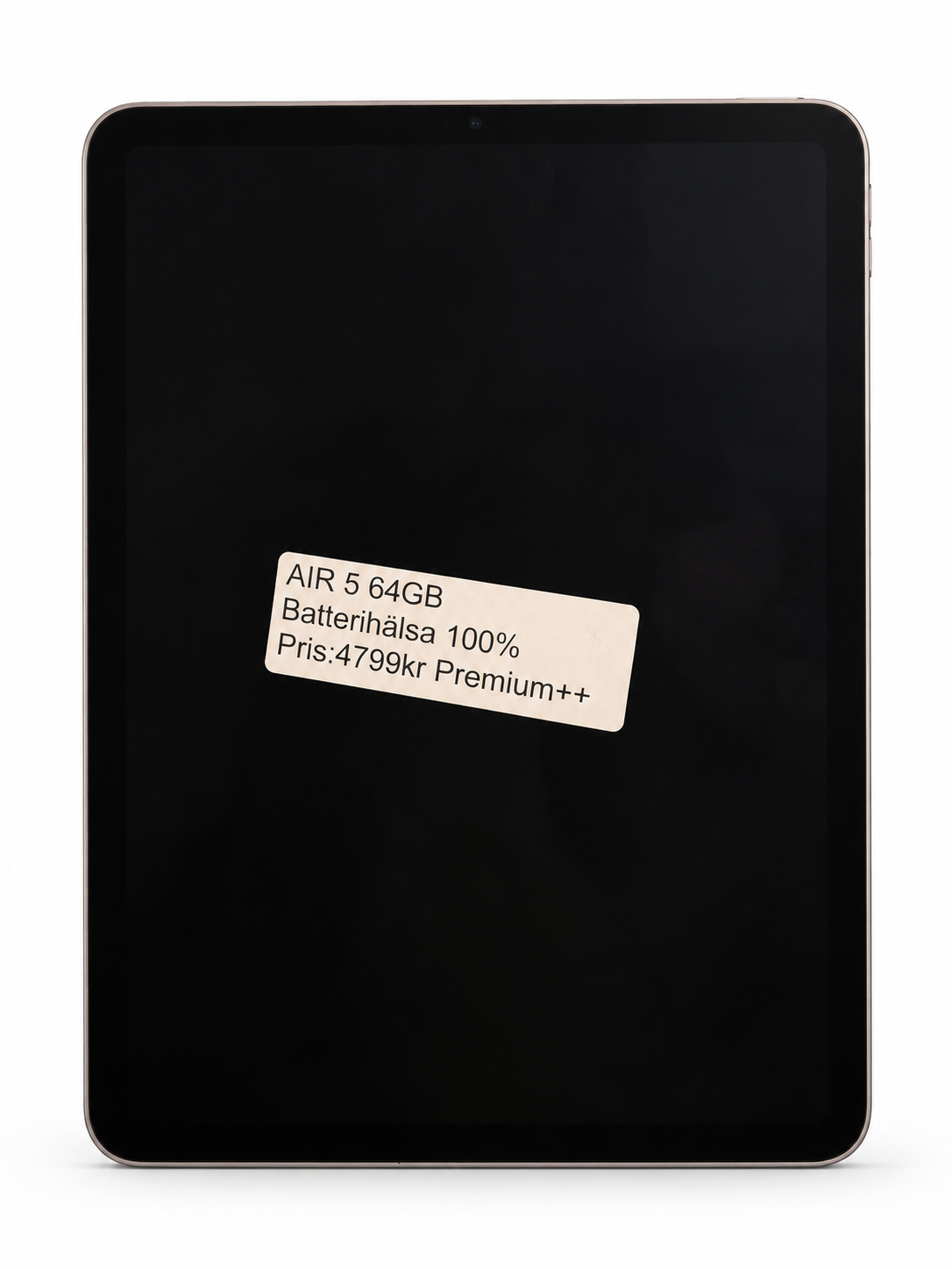 iPad Air 5 64 GB – framsida, modellbild